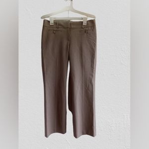 Ann Taylor Loft Petites Tan Brown Trousers straight leg pants